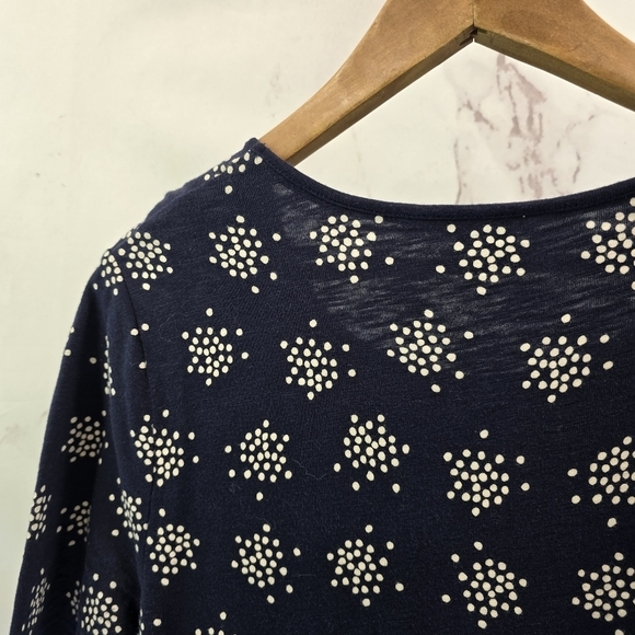 Boden Dress Womens 10 Regular Medium Navy Blue Miranda Short Pockets Knit Mini - Picture 7 of 11